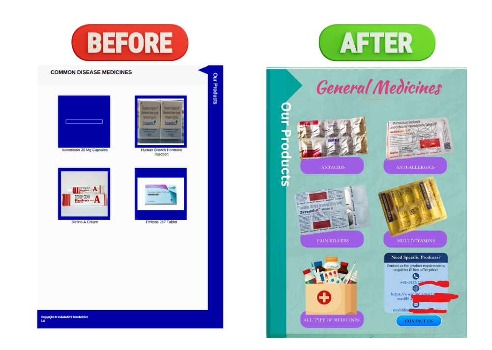 Catalogue Transformation